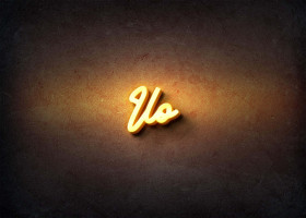 Glow Name Profile Picture for Ilo