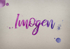 Imogen Watercolor Name DP