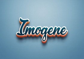 Cursive Name DP: Imogene