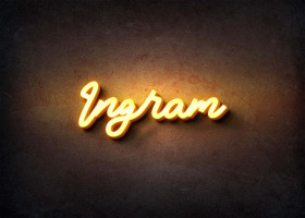 Glow Name Profile Picture for Ingram
