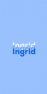 Name DP: Ingrid