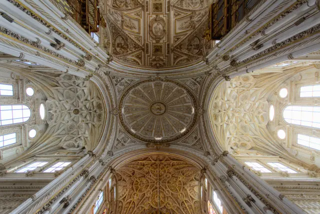 Interior of the Mezquita-Catedral de Córdoba, Spain