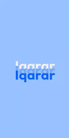 Name DP: Iqarar