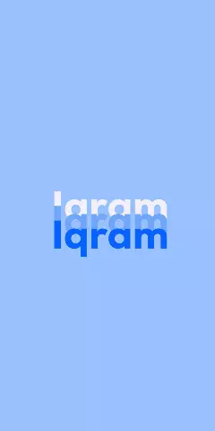 Name DP: Iqram