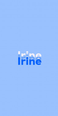 Name DP: Irine