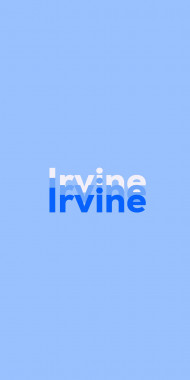 Name DP: Irvine