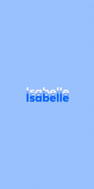 Name DP: Isabelle
