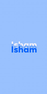 Name DP: Isham