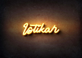 Glow Name Profile Picture for Istikar
