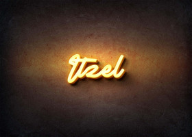 Glow Name Profile Picture for Itzel