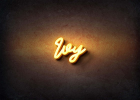 Glow Name Profile Picture for Ivy
