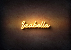 Glow Name Profile Picture for Izabella