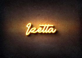 Glow Name Profile Picture for Izetta