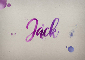 Jack Watercolor Name DP