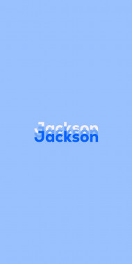 Name DP: Jackson