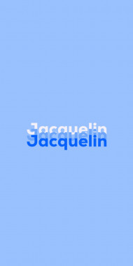 Name DP: Jacquelin