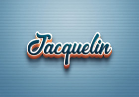 Cursive Name DP: Jacquelin
