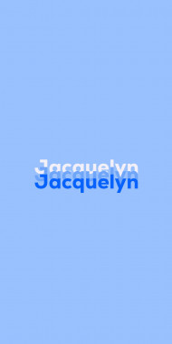 Name DP: Jacquelyn