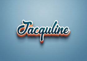 Cursive Name DP: Jacquline