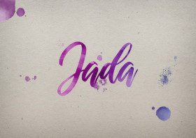 Jada Watercolor Name DP