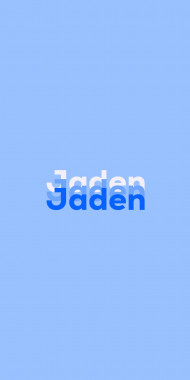 Name DP: Jaden