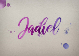 Jadiel Watercolor Name DP