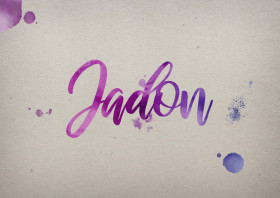 Jadon Watercolor Name DP