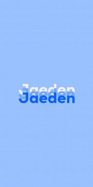 Name DP: Jaeden