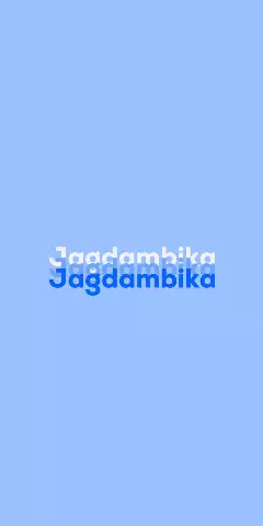 Name DP: Jagdambika