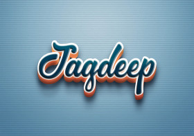 Cursive Name DP: Jagdeep