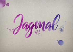 Jagmal Watercolor Name DP