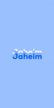 Name DP: Jaheim