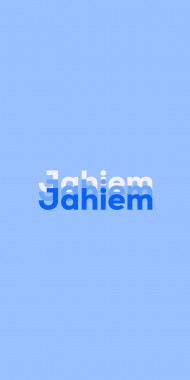 Name DP: Jahiem