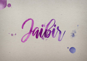 Jaibir Watercolor Name DP