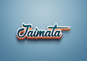 Cursive Name DP: Jaimata