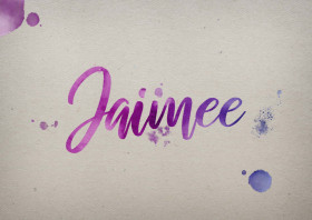 Jaimee Watercolor Name DP
