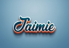 Cursive Name DP: Jaimie