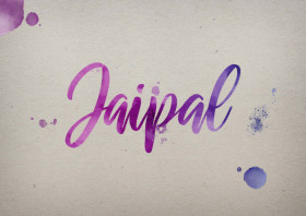 Jaipal Watercolor Name DP