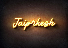 Glow Name Profile Picture for Jaiprkesh