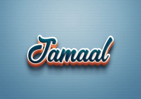 Cursive Name DP: Jamaal