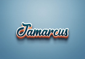 Cursive Name DP: Jamarcus