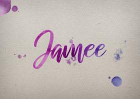 Jamee Watercolor Name DP