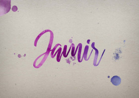 Jamir Watercolor Name DP