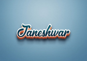 Cursive Name DP: Janeshwar