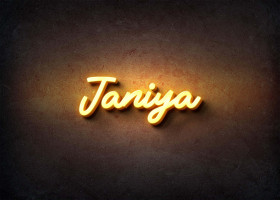 Glow Name Profile Picture for Janiya