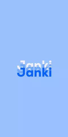 Name DP: Janki