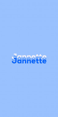 Name DP: Jannette