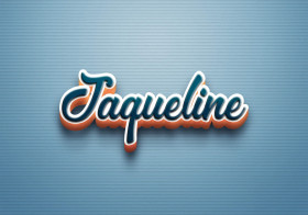 Cursive Name DP: Jaqueline