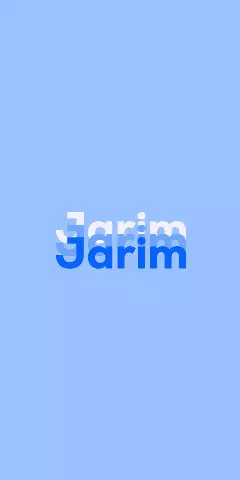 Name DP: Jarim
