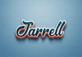 Cursive Name DP: Jarrell